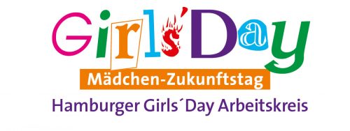 Logo des Girls'Day Mädchen-Zukunftstag, Hamburger Girls'Day Arbeitskreis